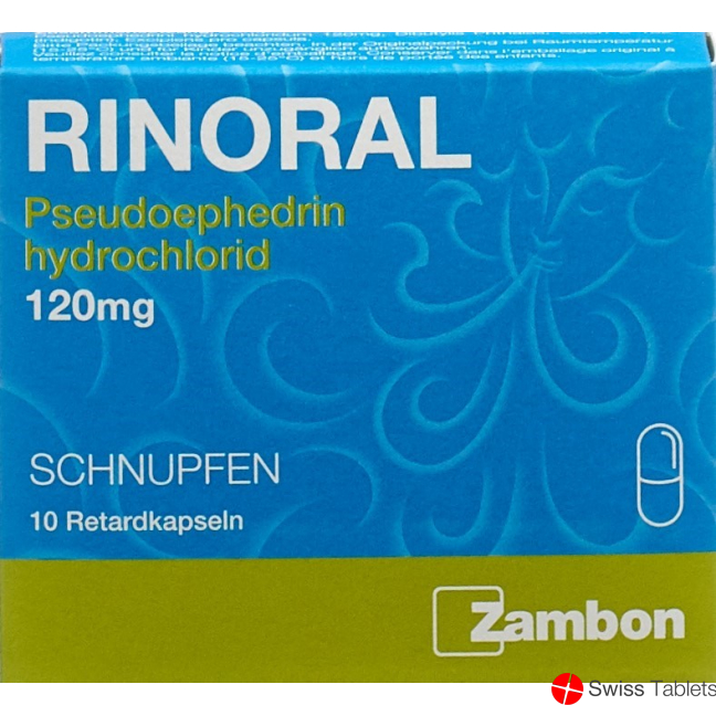 Rinoral Retard Kapseln 120mg 10 Stück buy online