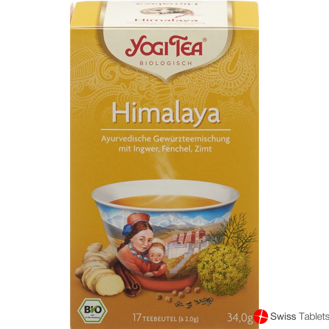 Yogi Tee Himalaya Beutel 17 Stück buy online