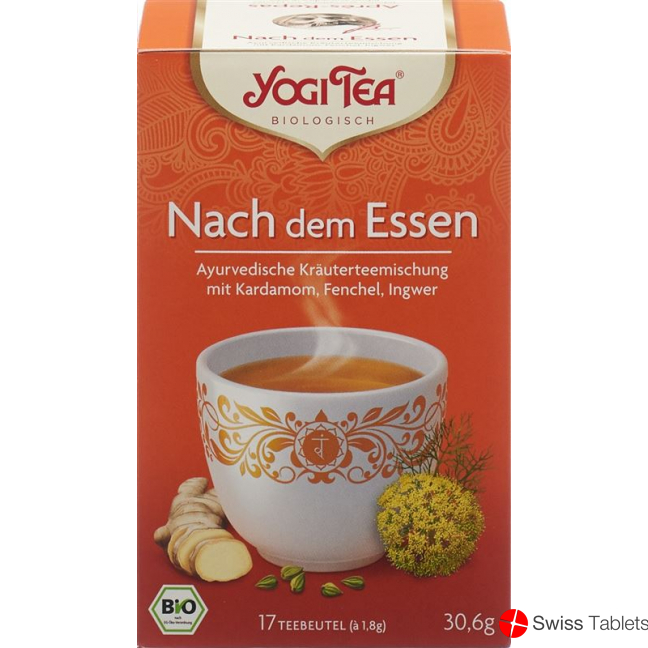 Yogi Tee Nach Dem Essen Beutel 17 Stück buy online