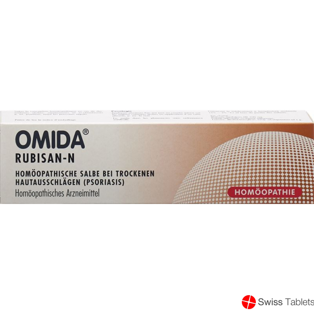 Omida Rubisan N Salbe 100g buy online