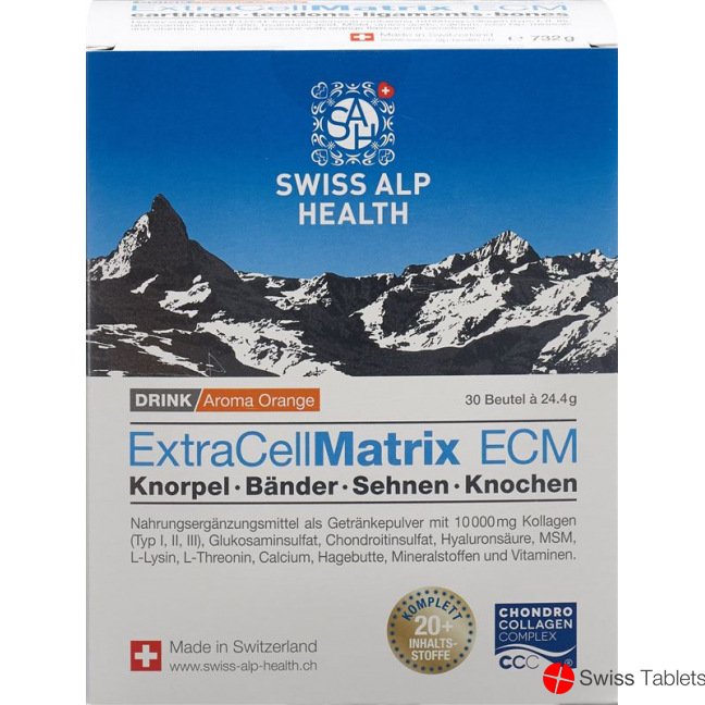 ExtraCellMatrix ECM Aroma Orange Drink 30 bags buy online