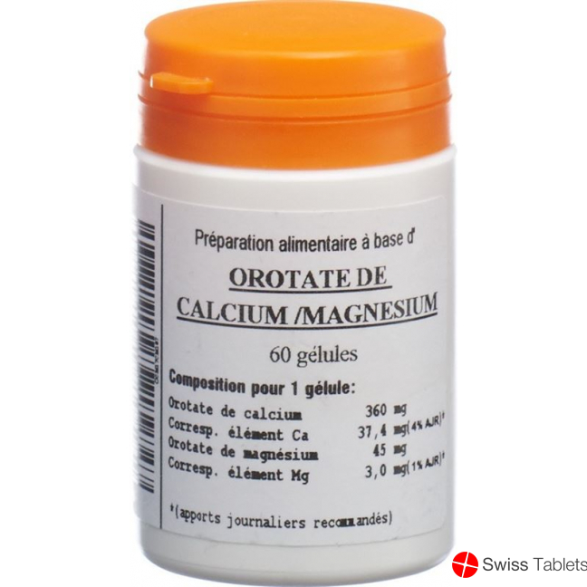 Oligopharm Orotate Ca 360mg/mg 45mg Kapseln 60 Stück buy online