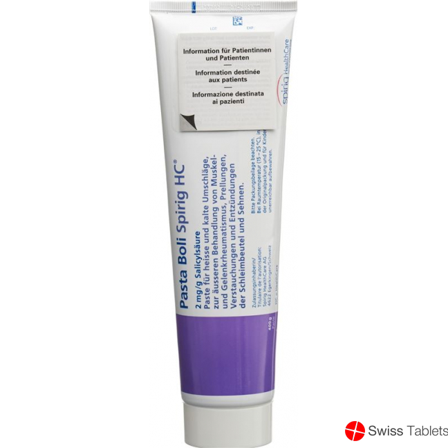 Pasta Boli Spirig HC Tube 400g buy online