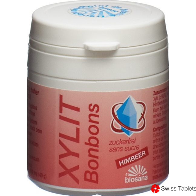 Biosana Xylit Bonbons Himbeer 80 Stück buy online