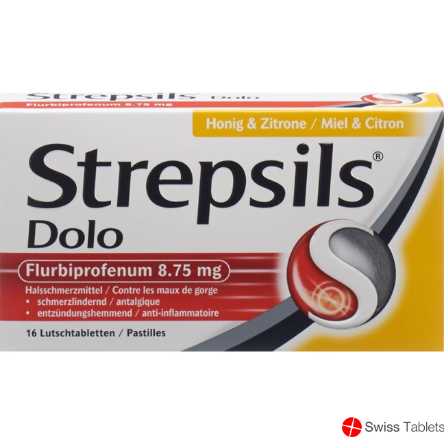 Strepsils Dolo Lutschtabletten 16 Stück buy online