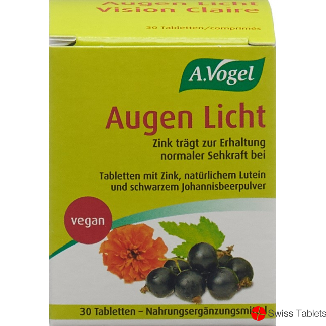Vogel Eyes Light Tablets Glass 30 pieces buy online