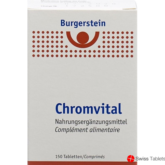 Burgerstein Chromvital 150 tablets buy online