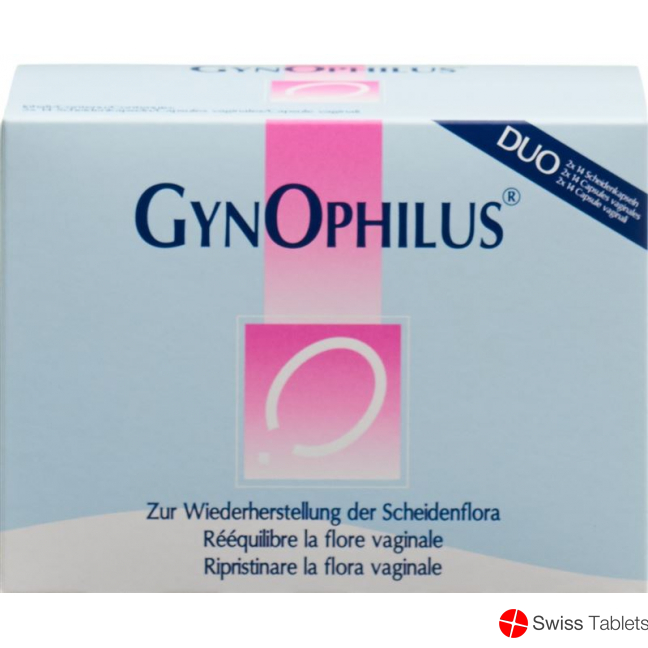 Gynophilus Vaginalkapseln Duo 2x 14 Stück buy online