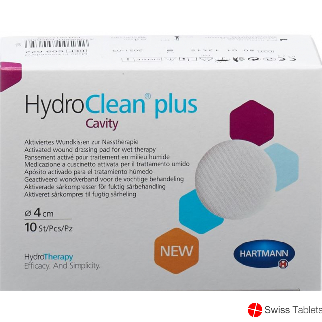 Hydroclean Plus Wundkissen 4cm Cavity 10 Stück buy online