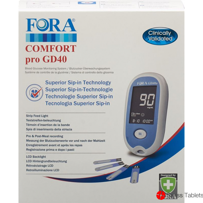 Fora Comfort Pro Blutzuckermessgerät Set MML/L buy online