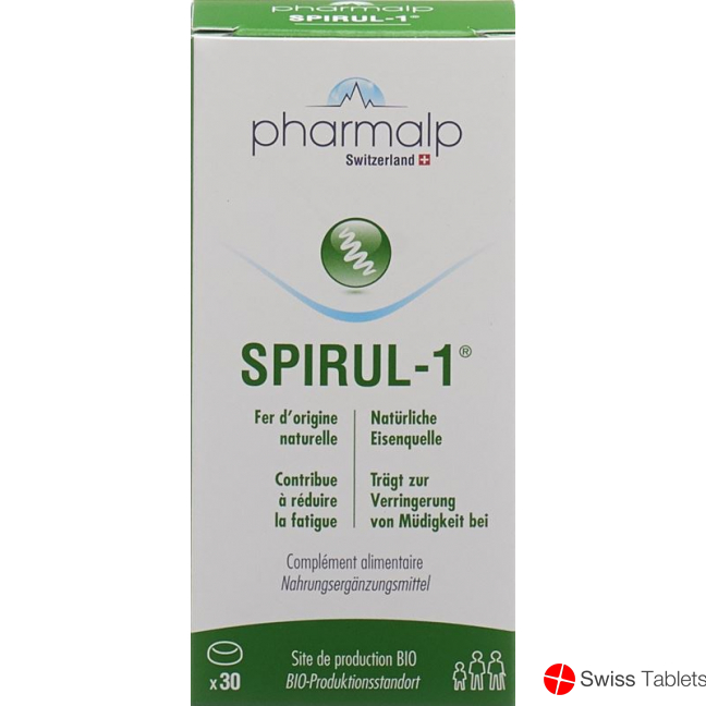 Pharmalp Spirul-1 Tabletten 30 Stück buy online