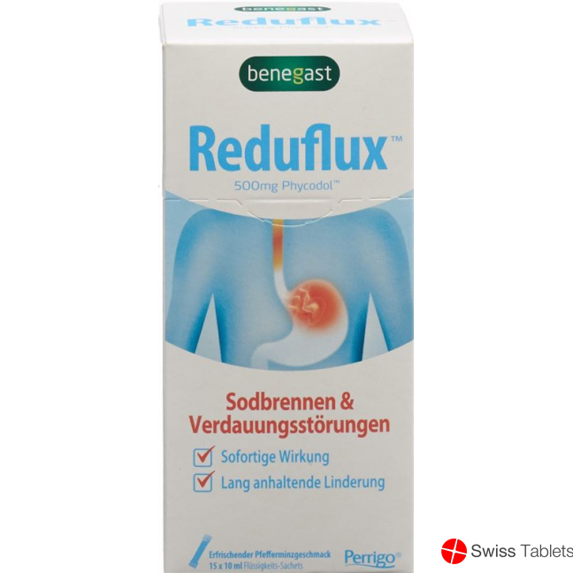 Benegast Reduflux flüssig 15 Stick 10ml buy online
