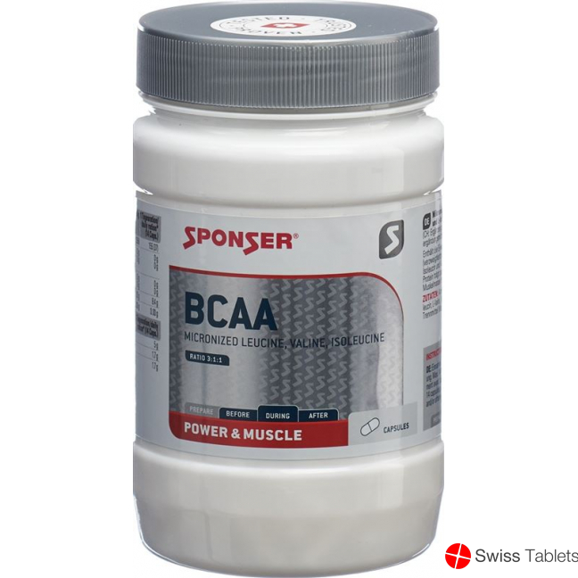 Sponser BCAA can 350 capsules