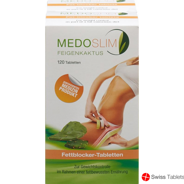 Medoslim prickly pear tablets 240 pcs