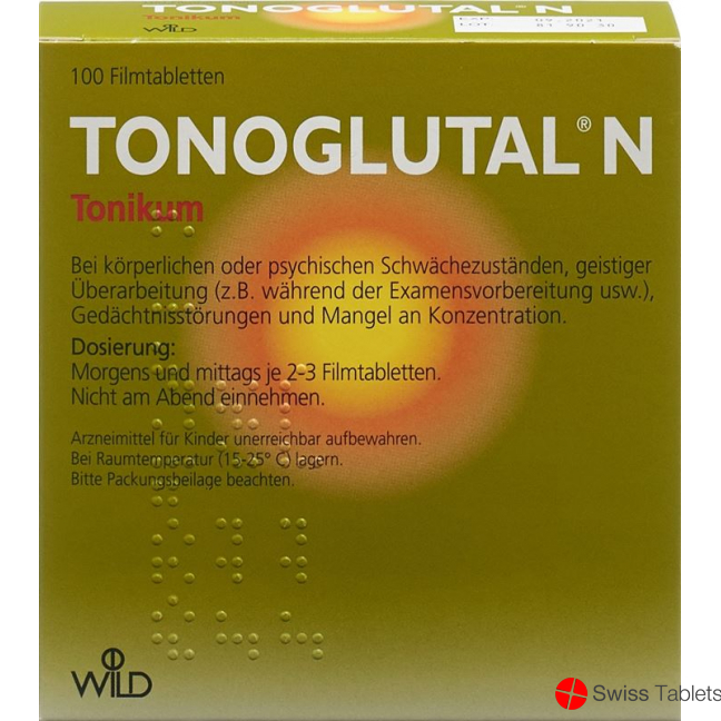 Tonoglutal N Filmtabl 100 pcs