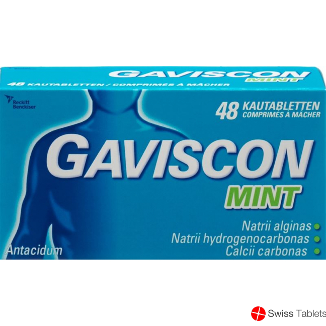 Gaviscon Mint Kautabl 48 pcs