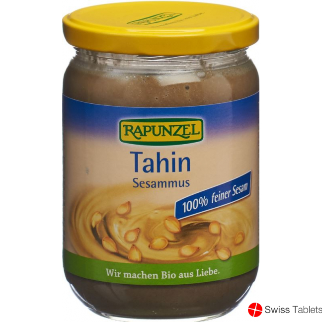 Rapunzel Tahini without salt 500g glass