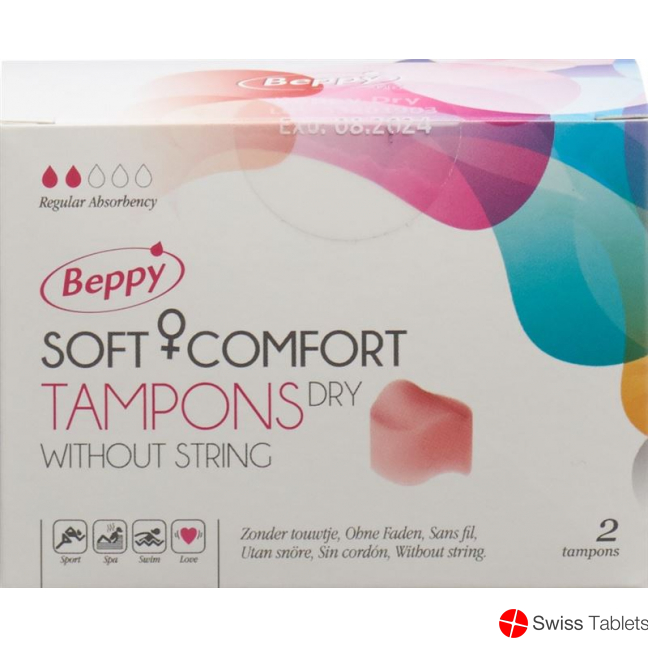 Beppy Soft Comfort Tampons Dry 2 pcs