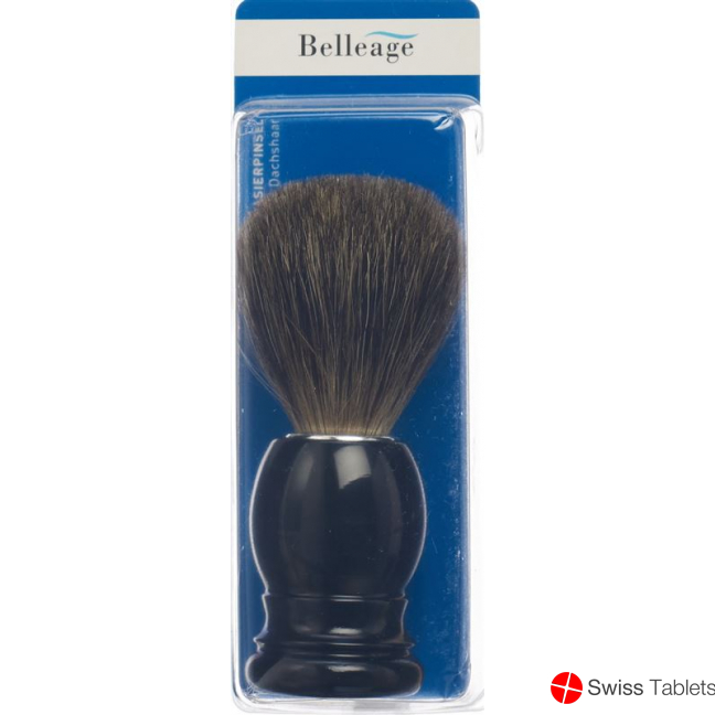 Belleage Shaving Brush Pure Badger Hair buy online
