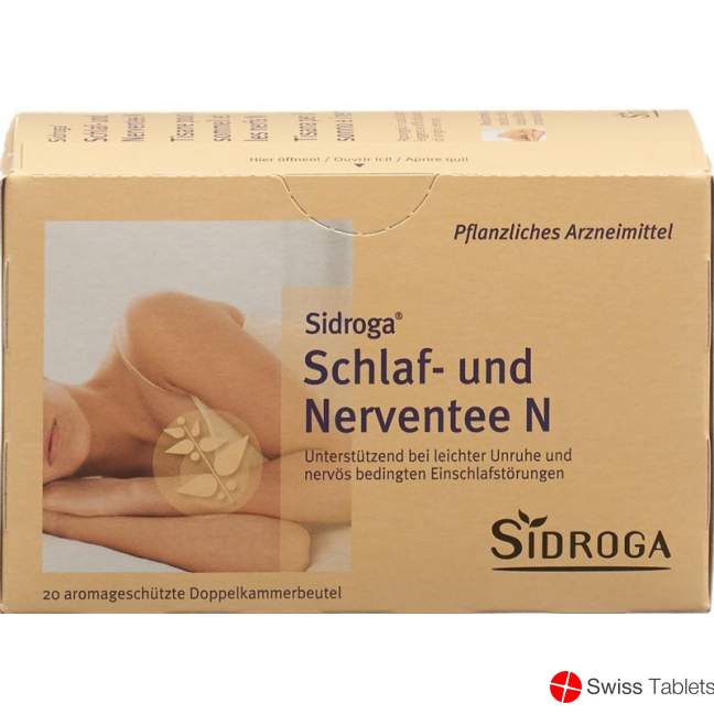 Sidroga sleep and nerve tea N 20 pc