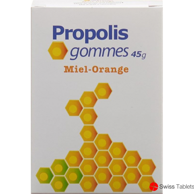 Propolis gommes Honey Orange 45 g
