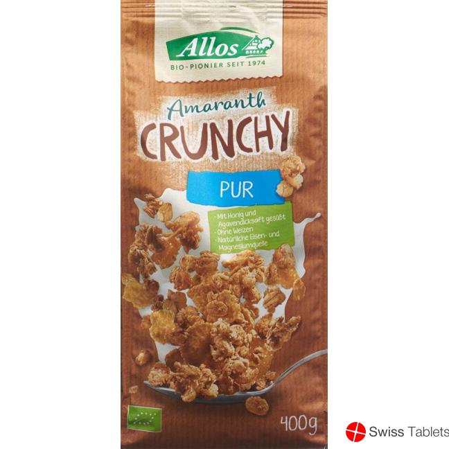 Allos Amaranth Crunchy Classic 400 g buy online