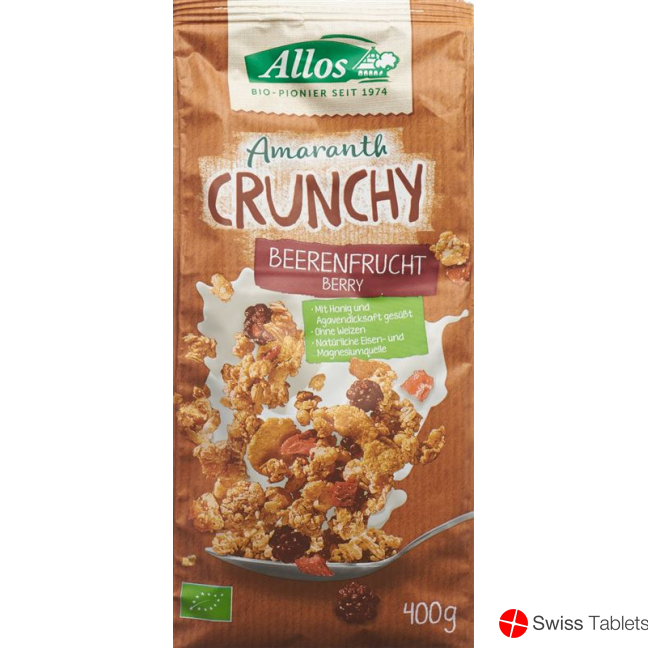 Allos Amaranth Crunchy berry fruit 400 g