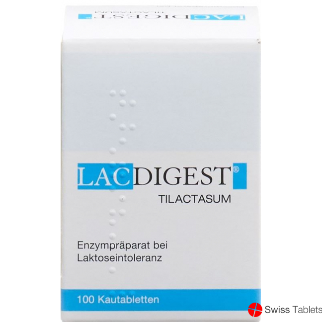 Lacdigest Kautabletten DS 100 pieces tablets