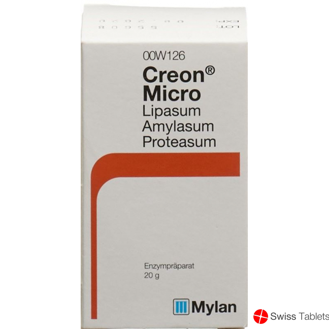 Creon micro micropellets Glasfl 20 g