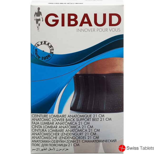 Gibaud Action V Lendenstützgurt Grösse 3 100-110cm Sch buy online