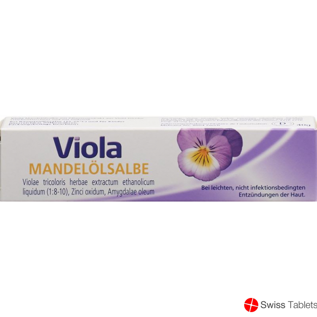 Viola almond oil ointment Tb 40 g