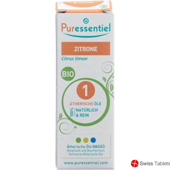 Puressentiel 10 ml lemon essential oil organic