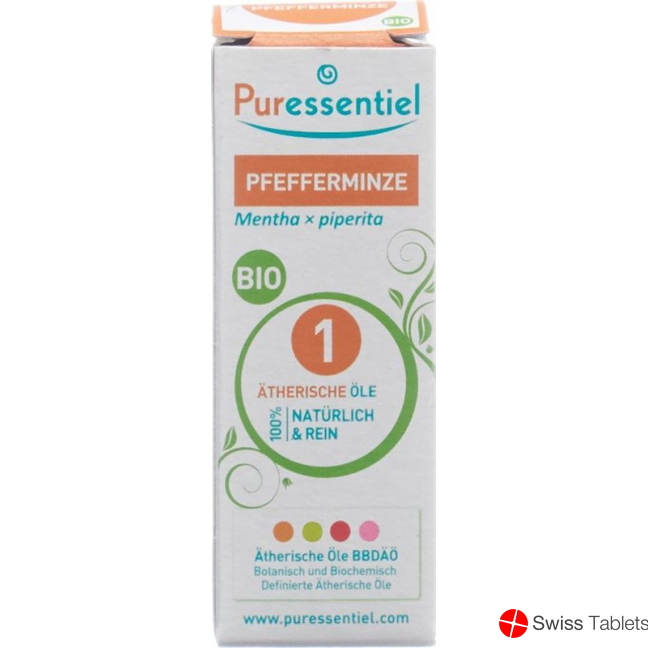 Puressentiel 10 ml peppermint essential oil bio