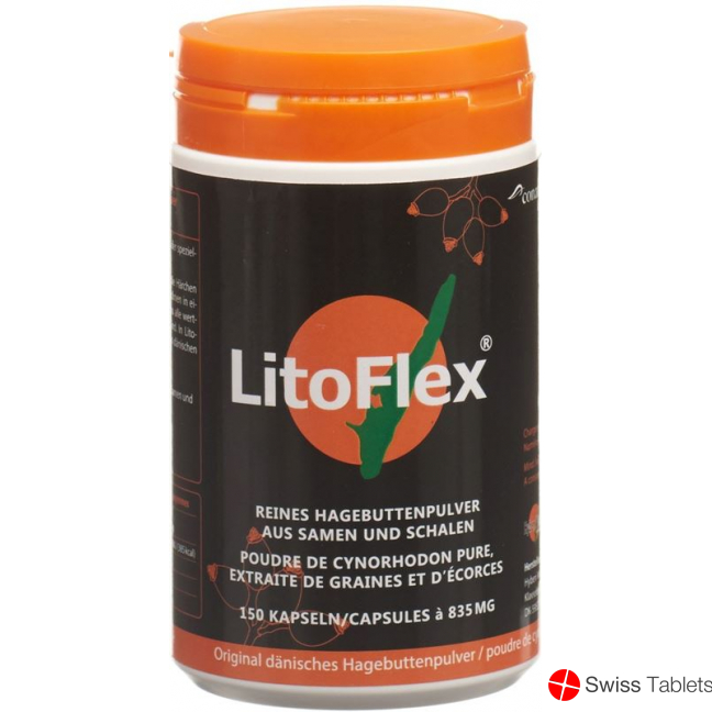 LitoFlex original Danish Hagen Butt powder Kaps 150 pcs