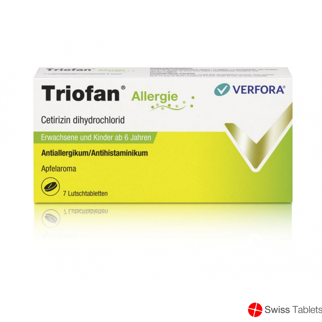 Triofan allergy Lutschtabl 7 pcs
