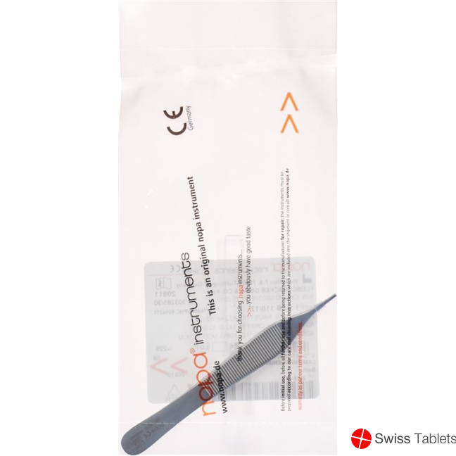 Nopa Tweezers Adson Surgical 12cm buy online