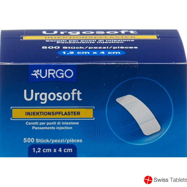 Urgosoft Injektionspflaster 1.2x4cm 500 Stück buy online
