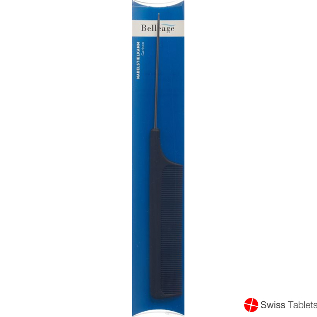 Belleage needle handle comb carbon buy online
