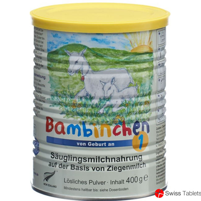 Bambinchen 1 beginning dairy goats milk Ds 400 g