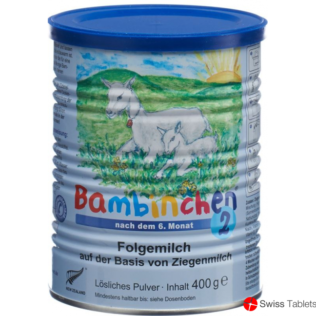 Bambinchen 2 follow-on milk from goat's milk Ds 400 g buy online