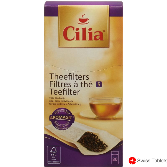 Cilia Teefilter Grösse S 80 Stück buy online