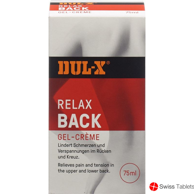 DUL-X Back Relax Gel cream 75 ml