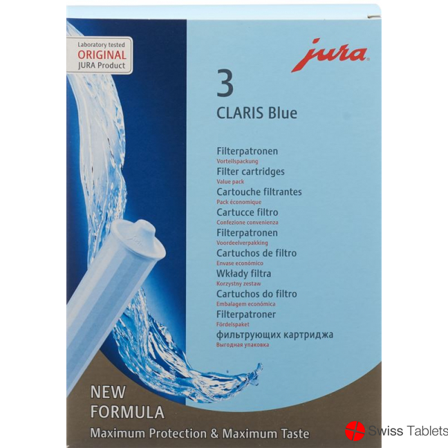 JURA Claris Blue filter cartridge 3 pcs