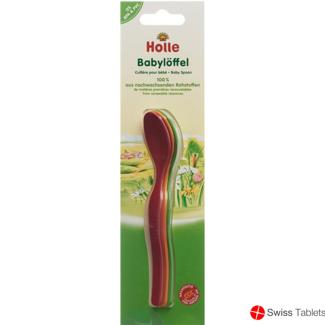 Holle baby spoon 3 pieces