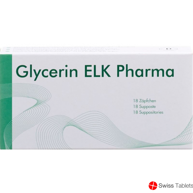 Glycerol ELK pharmaceutical Supp 18 pcs
