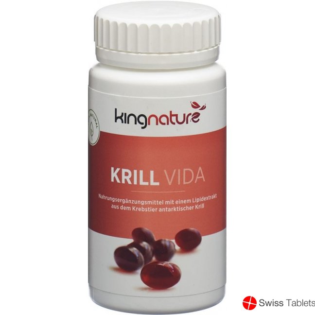 Kingnature Krill Vida 120 capsules