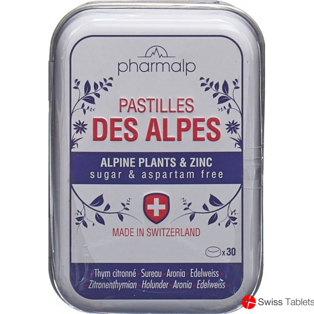 Pharmalp Pastilles Des Alpes 30 pieces