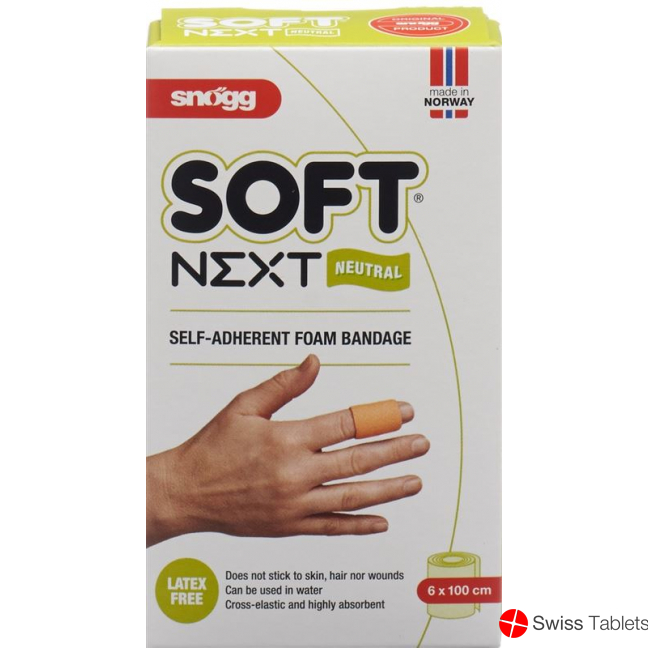 Snögg soft patch Next 6cmx1m neutral