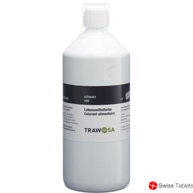 Trawosa food color black 1000 ml