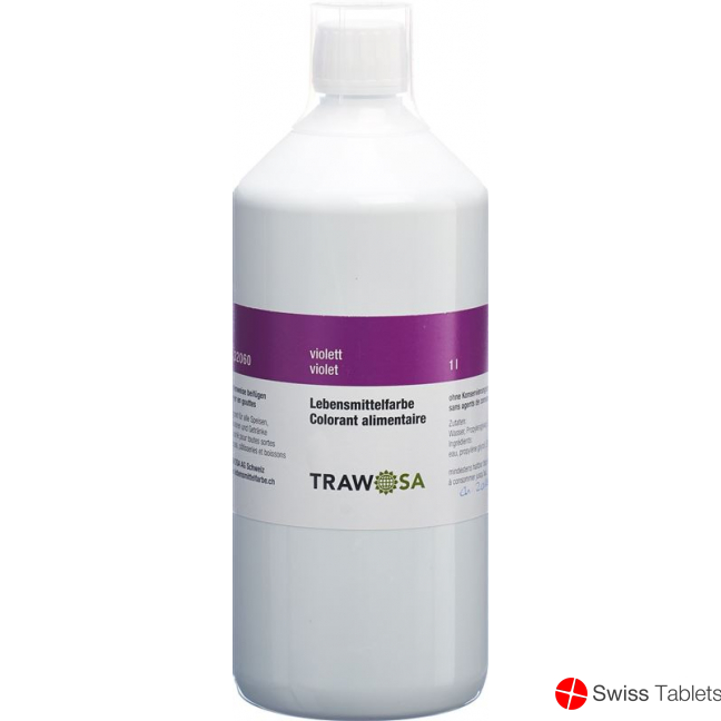 1000 Trawosa food dye violet ml